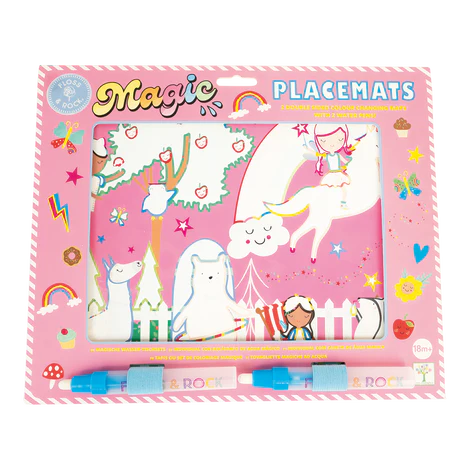 FLOSS & ROCK RAINBOW FAIRY MAGIC WATER PLACEMATS