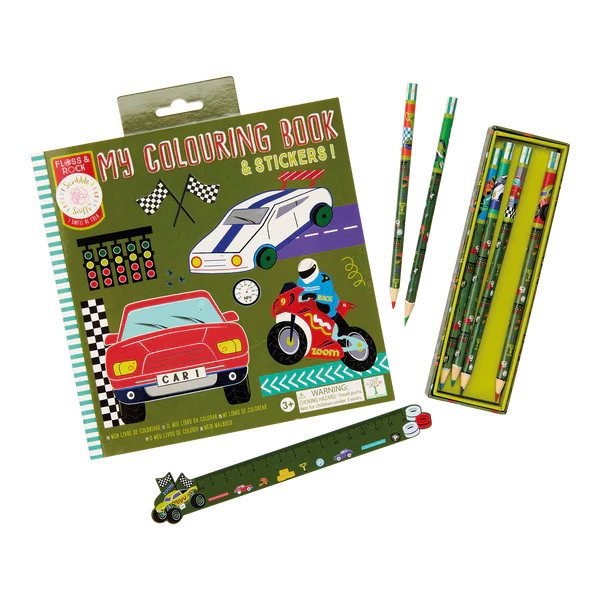 COLOURING BOOK CARS