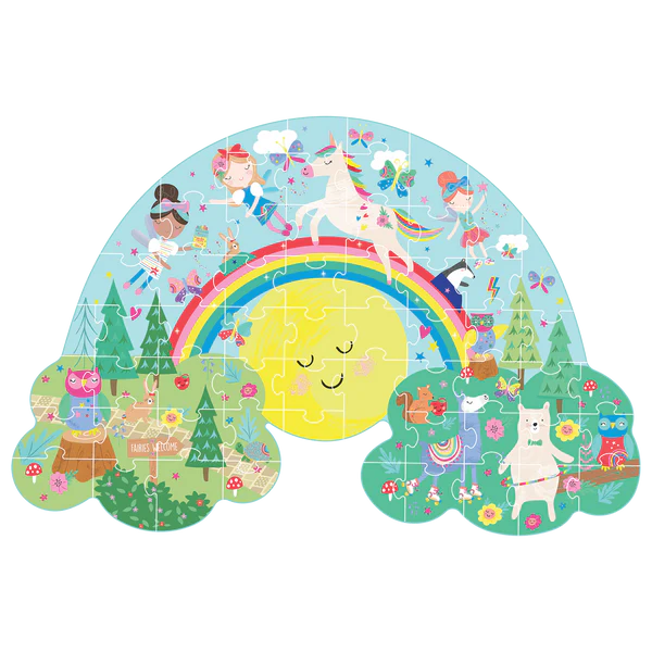 JIGSAW 60 PC RAINBOW FAIRY