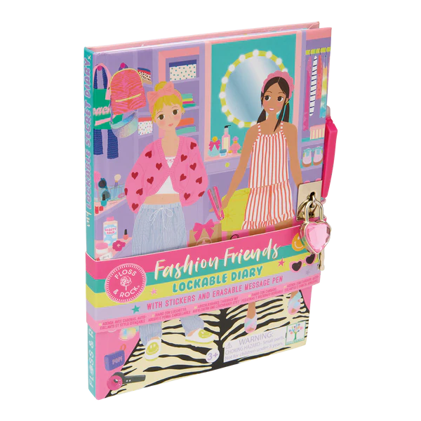 Lockable Diary Set Of 3