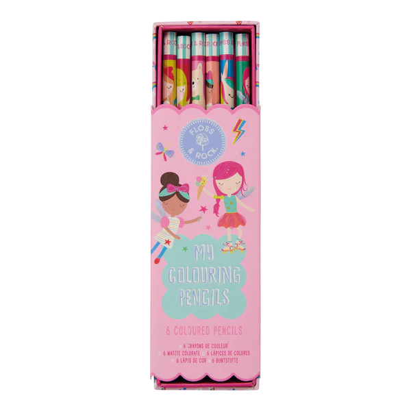 COLOURING PENCIL RAINBOW FAIRY