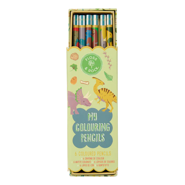 COLOURING PENCIL DINO