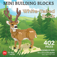 MINI BLOCK MEDIUM WHITE TAILED BUCK