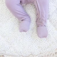 BELLA TUNNO ORCHID ZIP BEANIE SET