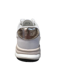 VINTAGE HAVANA TODDLER CHROME GOLD STAR WHITE RUNNING SNEAKER