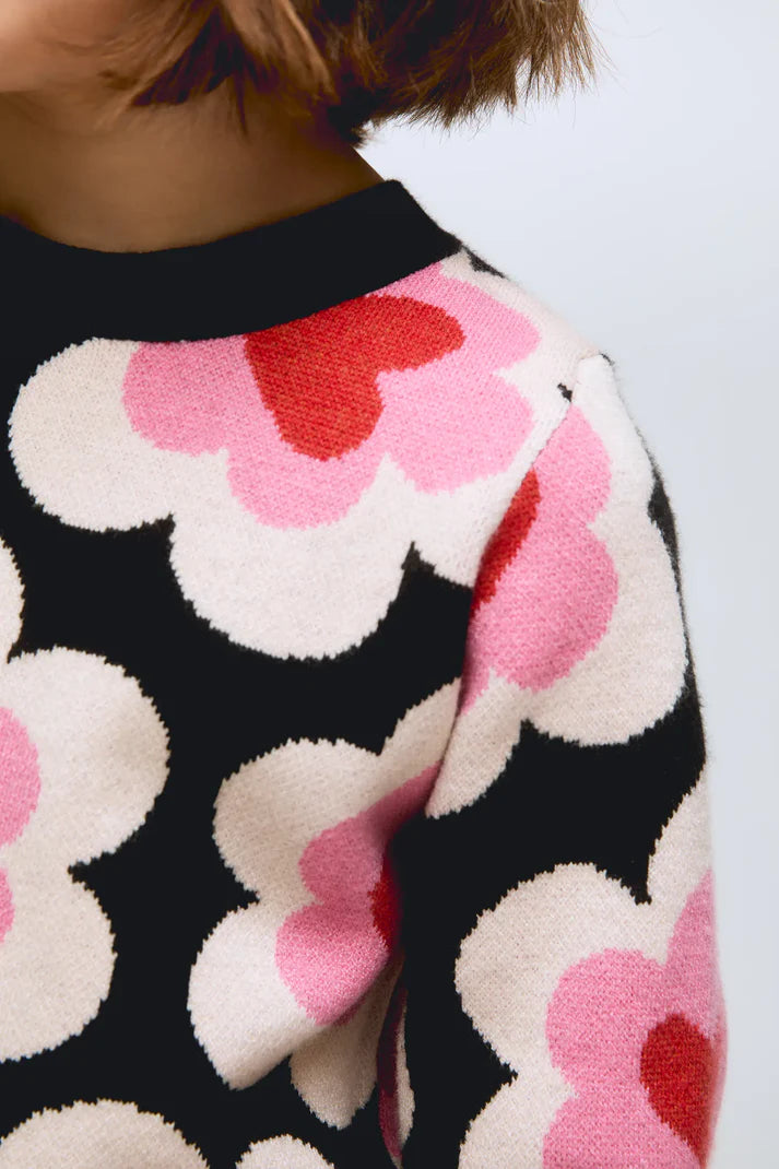 COMPANIA FANTASICA SWEET HEART SWEATER