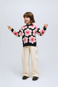 COMPANIA FANTASICA SWEET HEART SWEATER