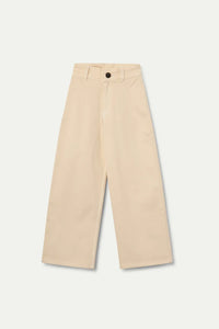 COMPANIA FANTASTICA WIDE LEG TROUSER OFF WHITE