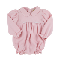 TBBC LONG SLEEVE BRITT BUBBLE WOVEN YARN SANDPEARL PINK