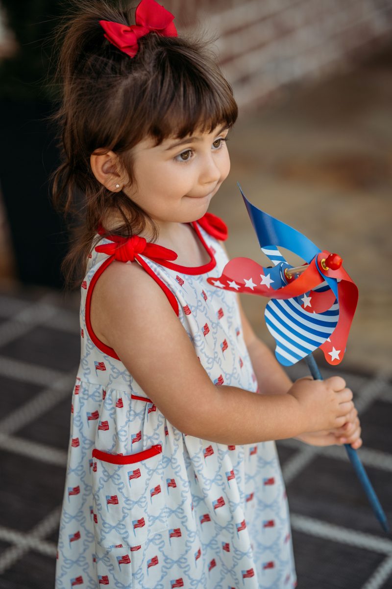 AMERICANA BOWS SUNDRESS