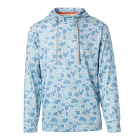FIELDSTONE YOUTH SALTWATER CAMO PERFORMANCE HOODIE