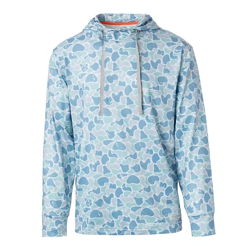FIELDSTONE YOUTH SALTWATER CAMO PERFORMANCE HOODIE