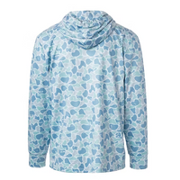 FIELDSTONE YOUTH SALTWATER CAMO PERFORMANCE HOODIE