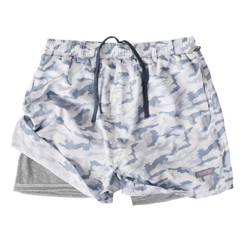 FIELDSTONE YOUTH SNOW CAMO SHORTS
