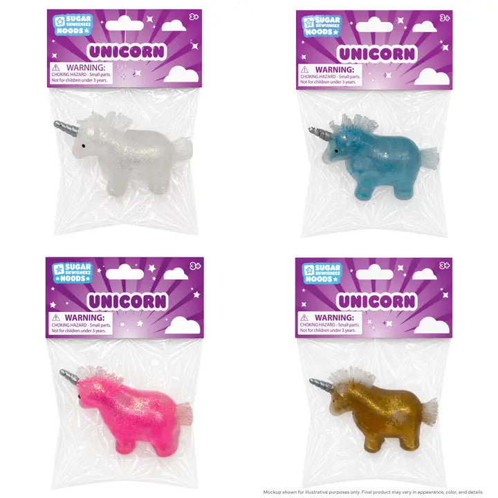 Toysmith Sugar Skwisheez Noods Unicorn