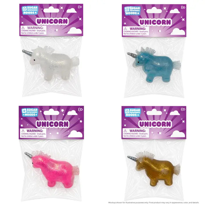 Toysmith Sugar Skwisheez Noods Unicorn