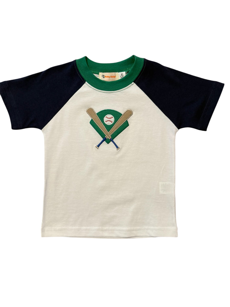 LUIGI RAGLAN SS BASEBALL TEE