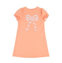 TBBC ELIZA'S SHORT SLEEVE ELIZA'S APPLIQUE DRESS