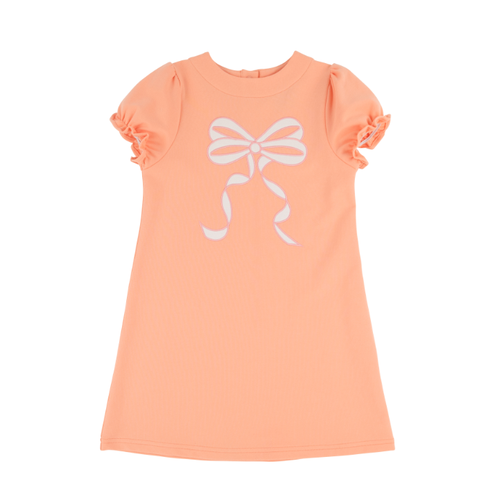 TBBC ELIZA'S SHORT SLEEVE ELIZA'S APPLIQUE DRESS