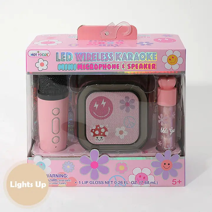 HOT FOCUS LED WIRELESS KARAOKE GOOD DAY