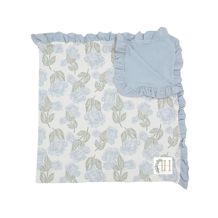 HAMNER HILL GARDEN PARTY RUFFLE BLANKET