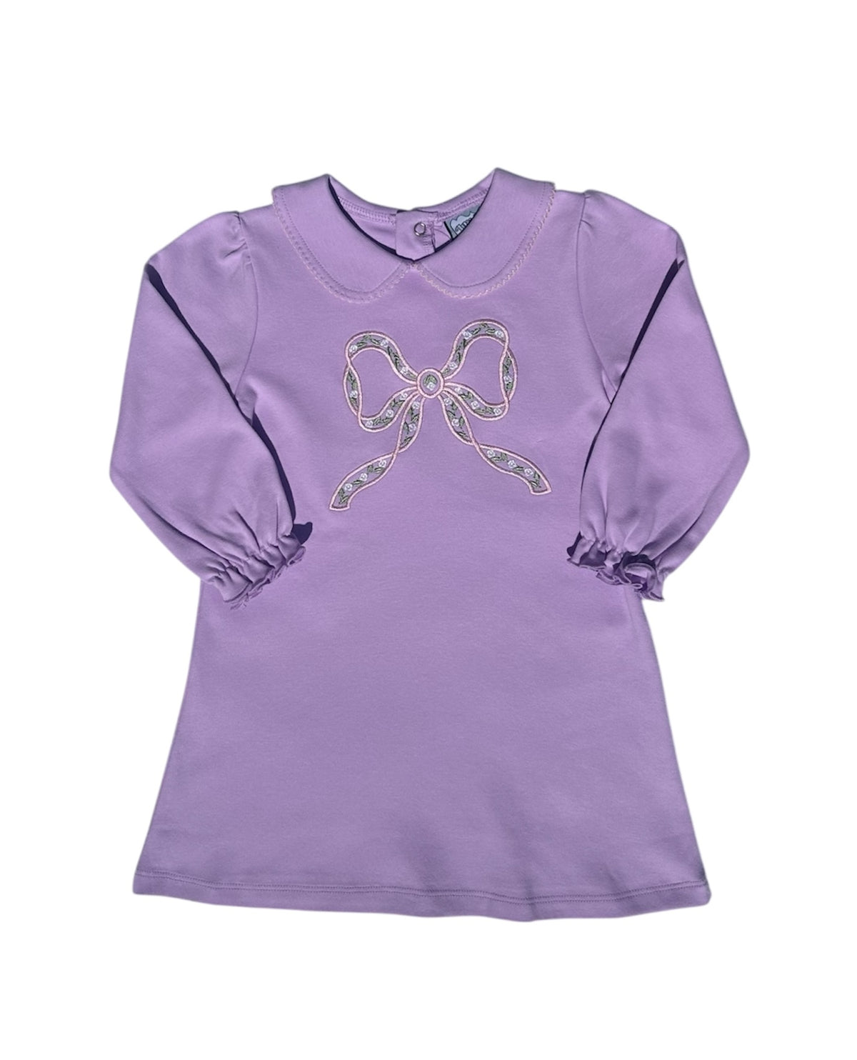 THREE SISTERS BOW L/S DRESS