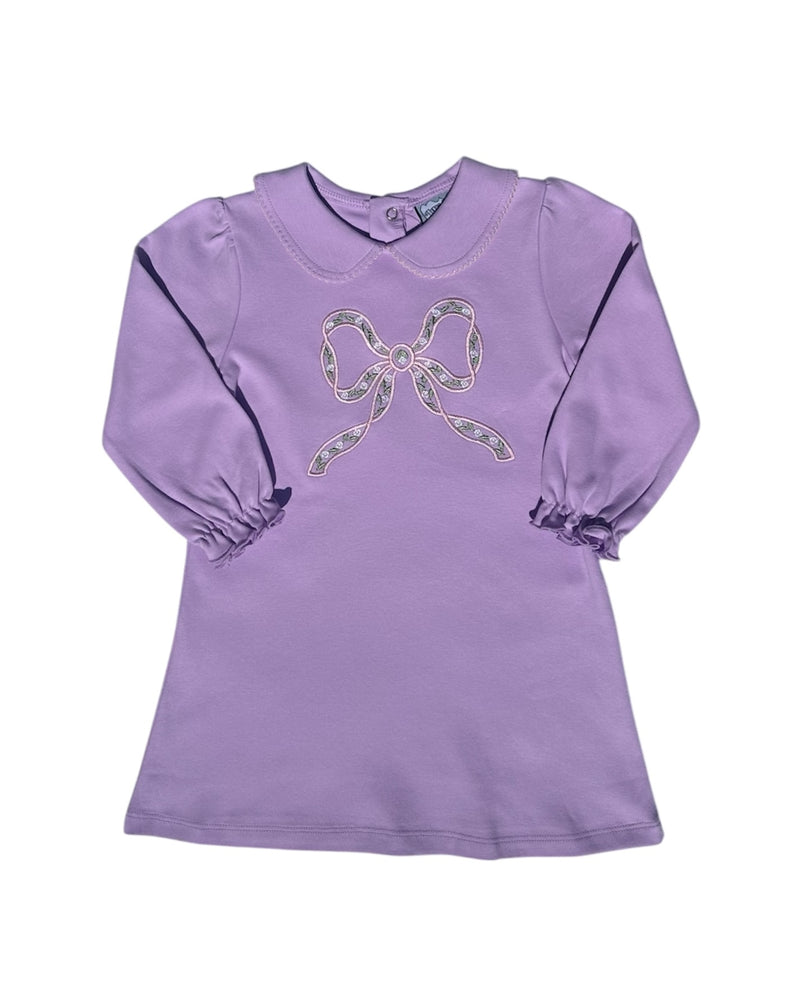 THREE SISTERS BOW L/S DRESS