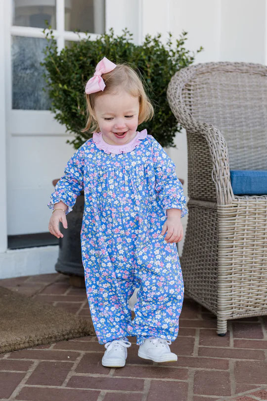 JAMES & LOTTIE LILA LONG BUBBLE FALL FLORAL KNIT