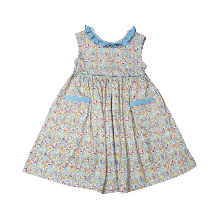 ISHTEX DITSY FLOWER GIRLS DRESS