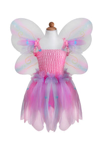 GREAT PRETENDERS BUTTERFLY DRESS & WINGS WITH WAND