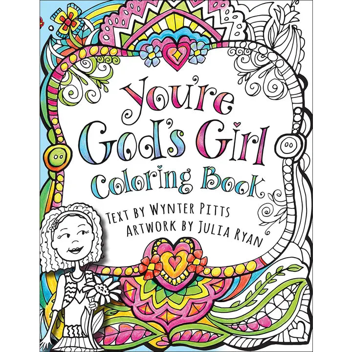 YOU'RE GODS GIRL COLORING BOOK