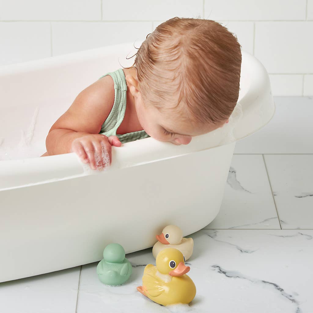 Itzy Ritzy Itzy Ducky Family™ - Bath + Water Table Toys: Mallard