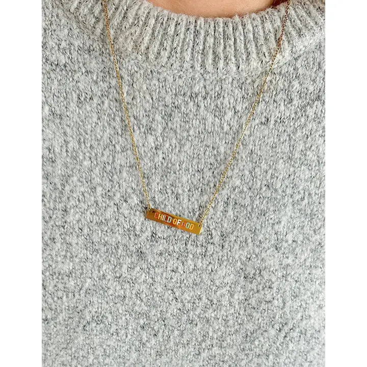 ELEVATED FAITH CHILD OF GOD NECKLACE