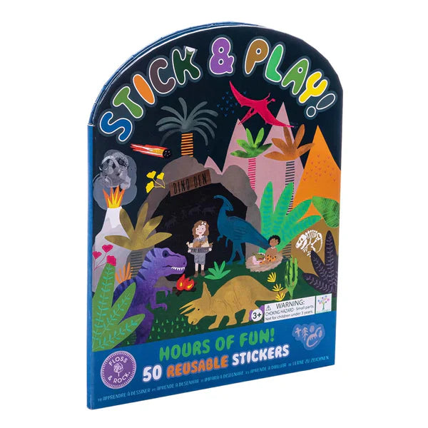 FLOSS & ROCK STICK N PLAY DINO