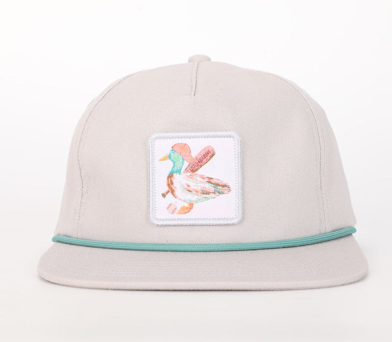 LITTLE KIDEAUXS DUCK ON DECK ROPE HAT