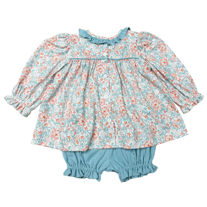ISHTEX SHALLOT ROSE BLOOMERS SET