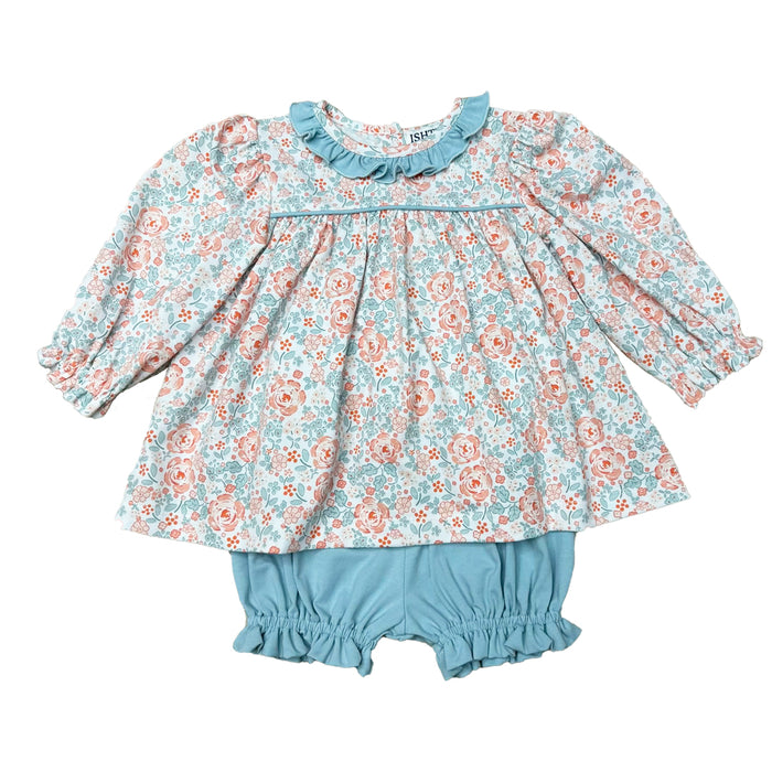 ISHTEX SHALLOT ROSE BLOOMERS SET