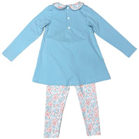 ISHTEX SHALLOT ROSE TUNIC SET