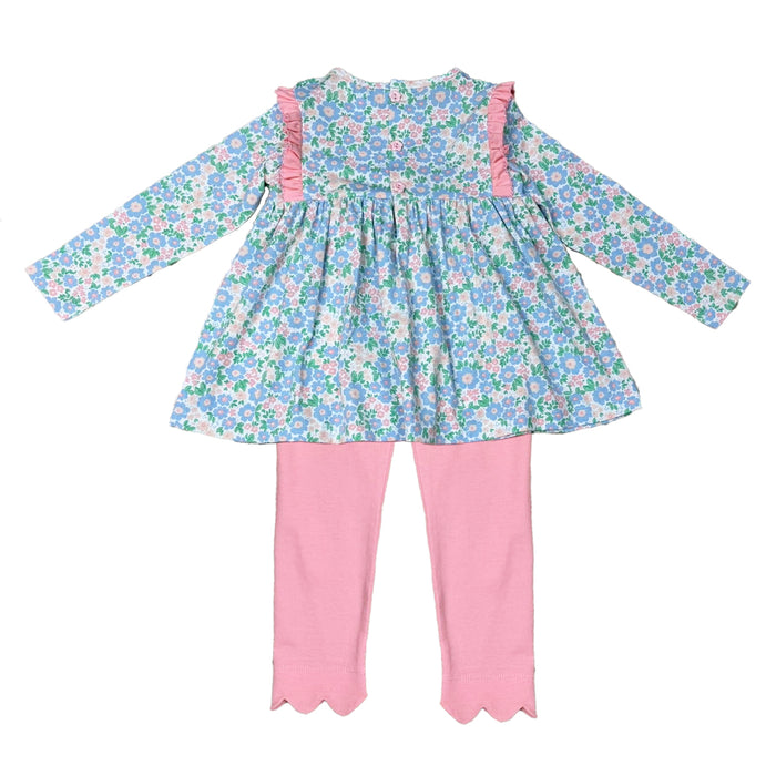 ISHTEX FLORAL LEGGINGS SET