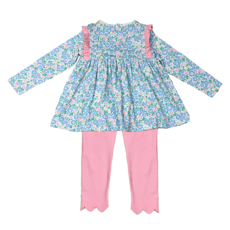 ISHTEX FLORAL LEGGINGS SET