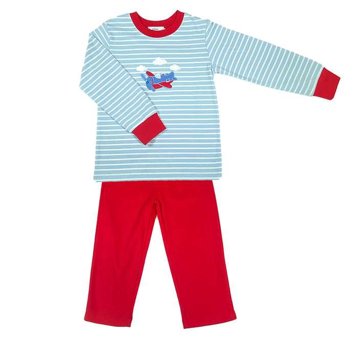 ISHTEX AIRPLANE BOYS PANTS SET