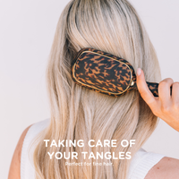 Detangler Hair Brush for Fine Hair Tortoise