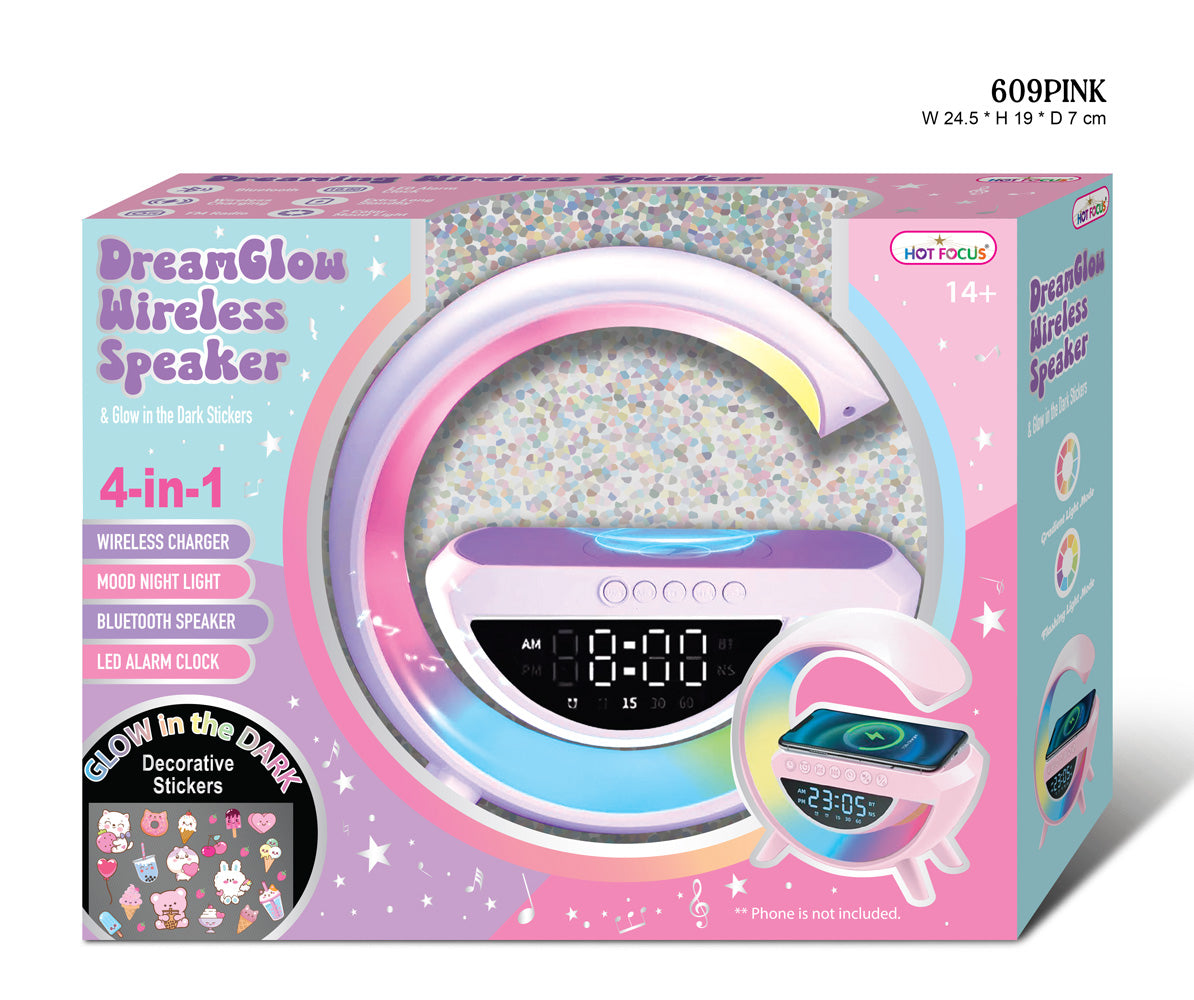 DREAM GLOW WIRELESS SPEAKER PINK