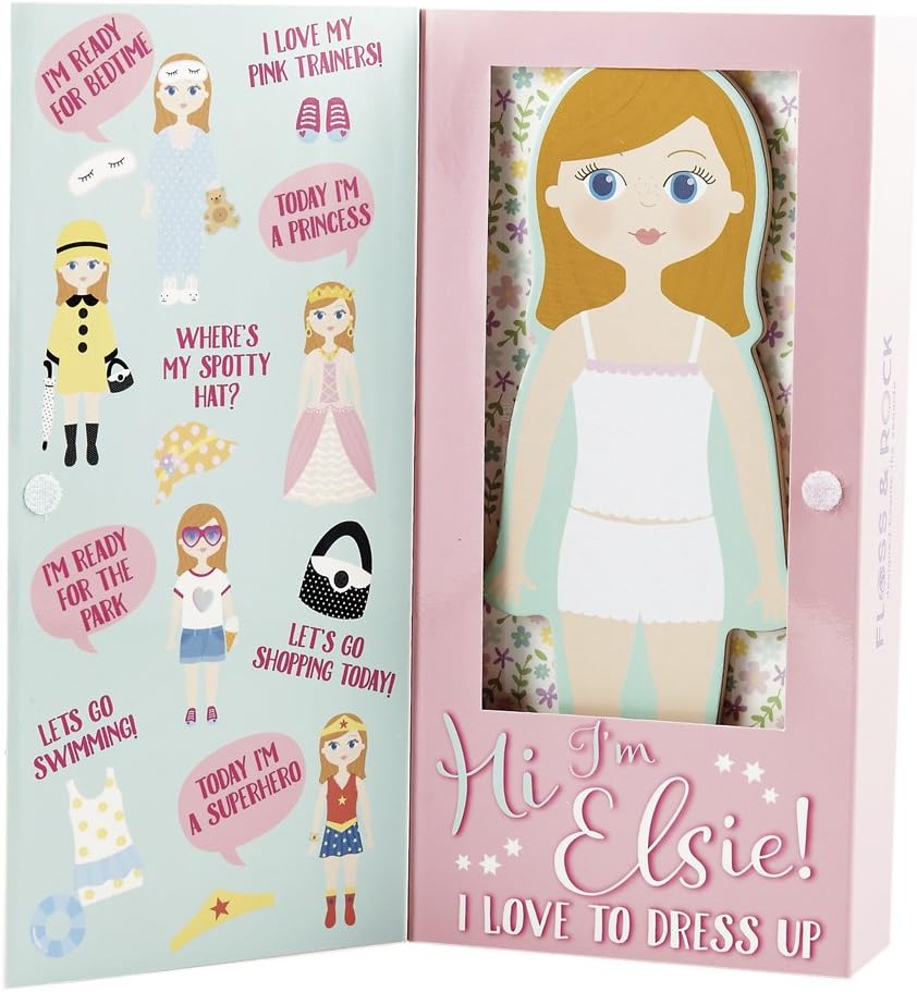 FLOSS & ROCK ELSIE MAGNETIC DRESS UP CHARACTER