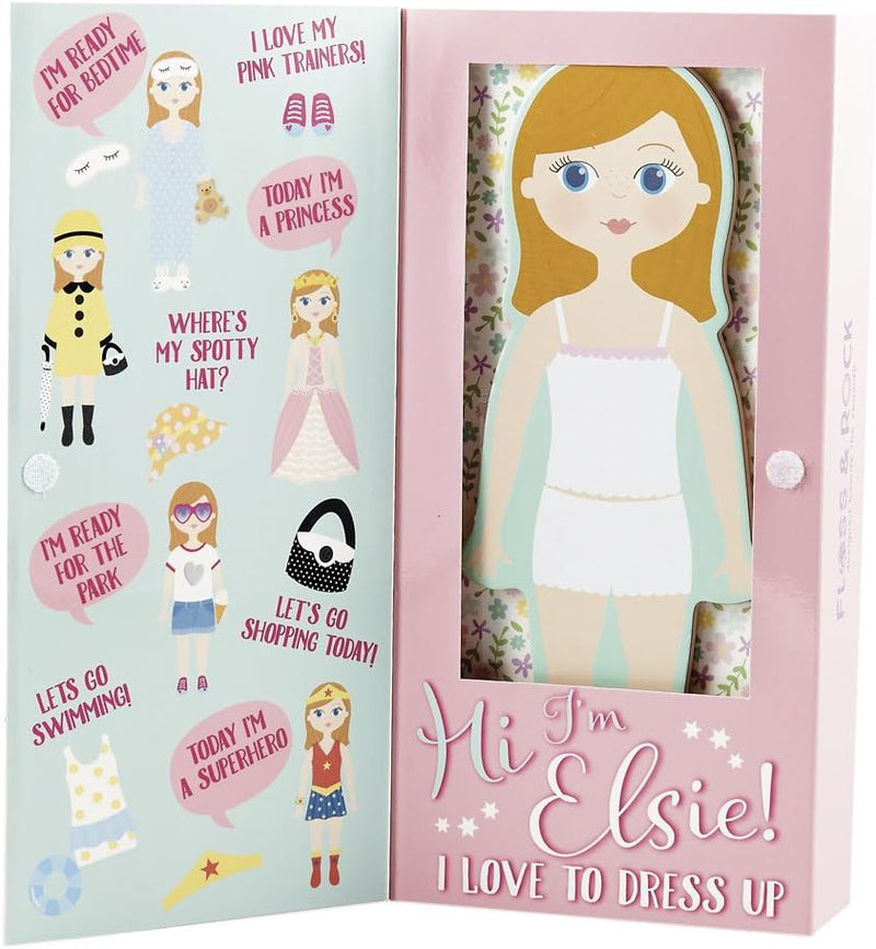 FLOSS & ROCK ELSIE MAGNETIC DRESS UP CHARACTER