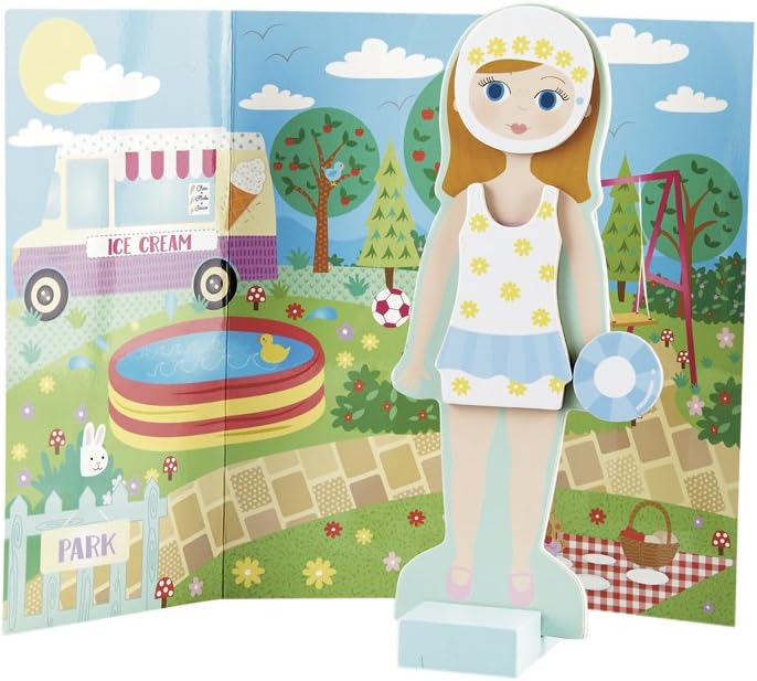 FLOSS & ROCK ELSIE MAGNETIC DRESS UP CHARACTER