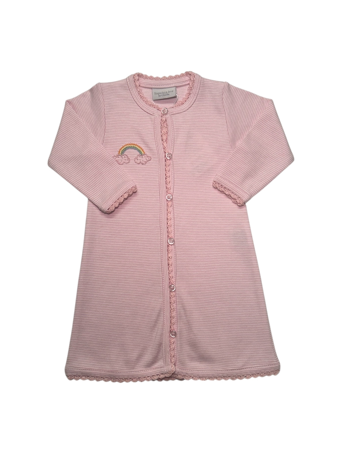 SQUIGGLES RAINBOW DAY GOWN PINK