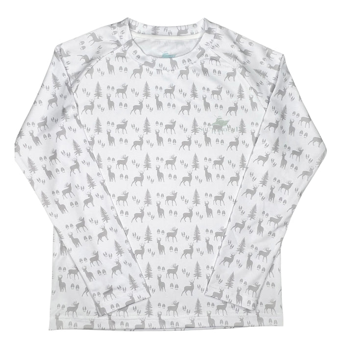 SOUTHBOUND PERFORMANCE TEE GRAY HUNTING