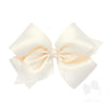 WEE ONES FRENCH SATIN BOW WITH KNOT WRAP ECU