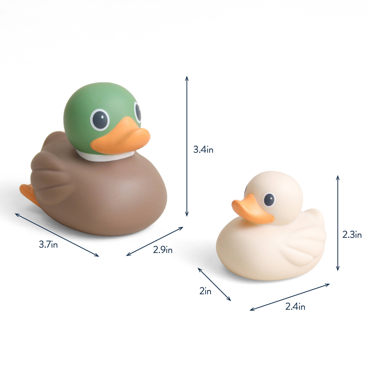 Itzy Ritzy Itzy Ducky Family™ - Bath + Water Table Toys: Mallard